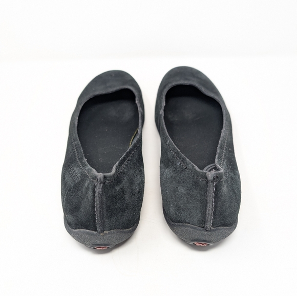 Merrrell Black Suede Ballet Flats Comfort Size 9 - Picture 5 of 8